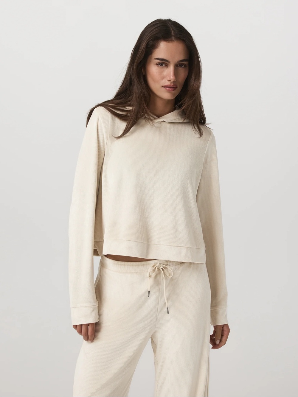 Vuori - Haven Hoodie in Bone